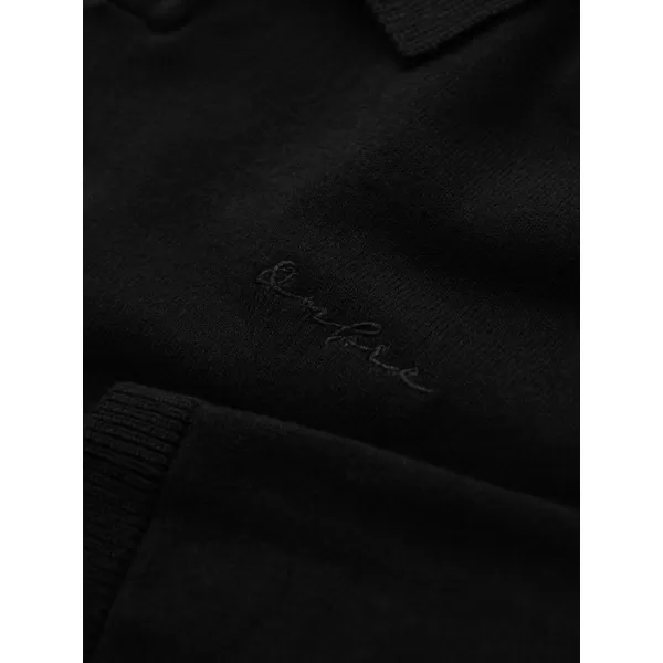  Pánský svetr OMBRE OM-POLS-0140 BLACK 