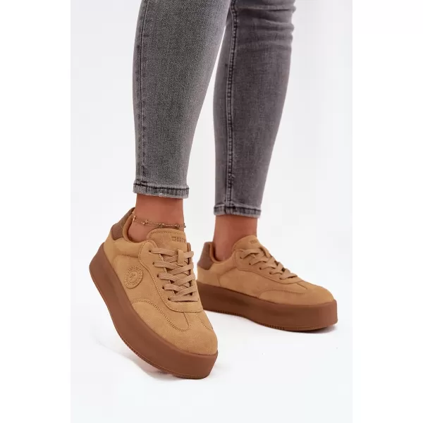  Dámské tenisky BIG STAR SS274762 BROWN/BEIGE 