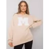 Dámská mikina EX MODA EM-BL-617-1.34X BEIGE