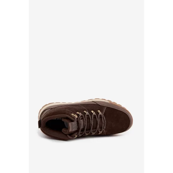  Pánské boty BIG STAR SS174263 BROWN/BEIGE 