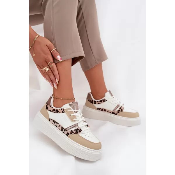  Dámské tenisky BIG STAR SS274357 WHITE/BEIGE 