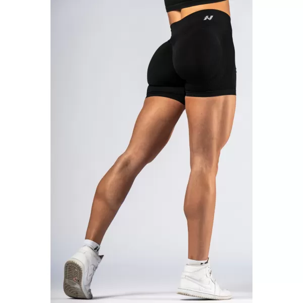  NEBBIA High-waist push-up šortky POWER 893 BLACK 