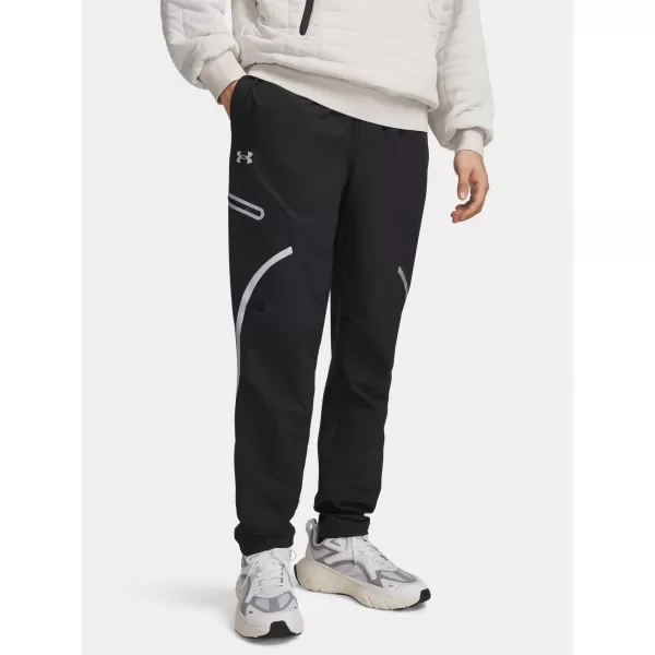  Pánské sportovní kalhoty UNDER ARMOUR UNSTOPPABLE CARGO PANT 1390256-004 ČERNÁ 