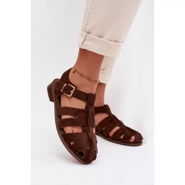  Dámské sandály BOTO JANESSA 41474 BROWN 