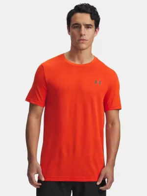 Pánské triko UNDER ARMOUR VANISH SEAMLESS NOVELTY SS 1388129-844 ORANŽOVÁ
