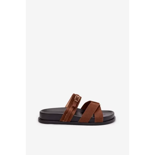  Dámské pantofle BOTO SELORINA 41608 BROWN 