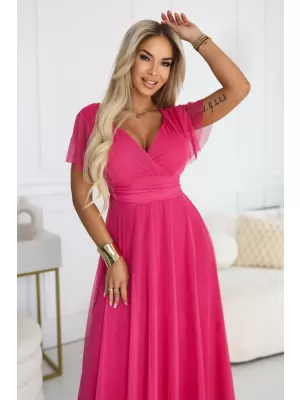 Dámské šaty NUMOCO NASTIA 562-9 MALINOVÁ