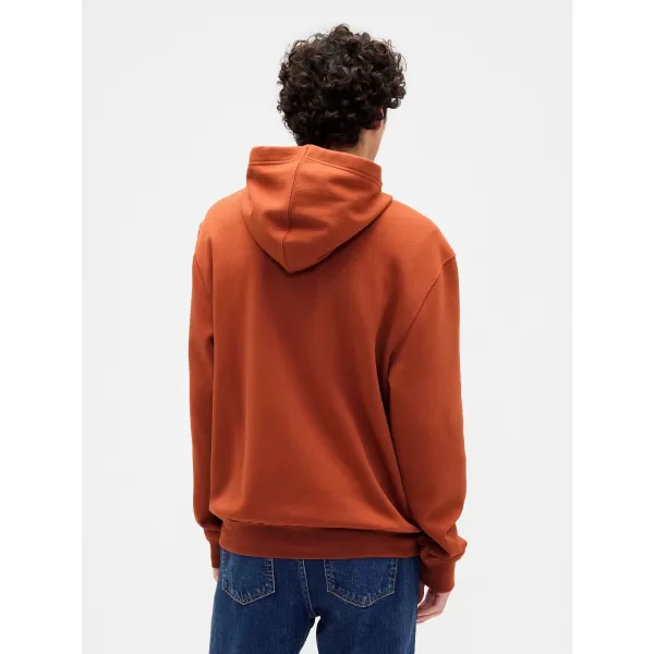  Pánská mikina GAP LOGO HOODIE ZIP 674144-26 COPPER SPICE 