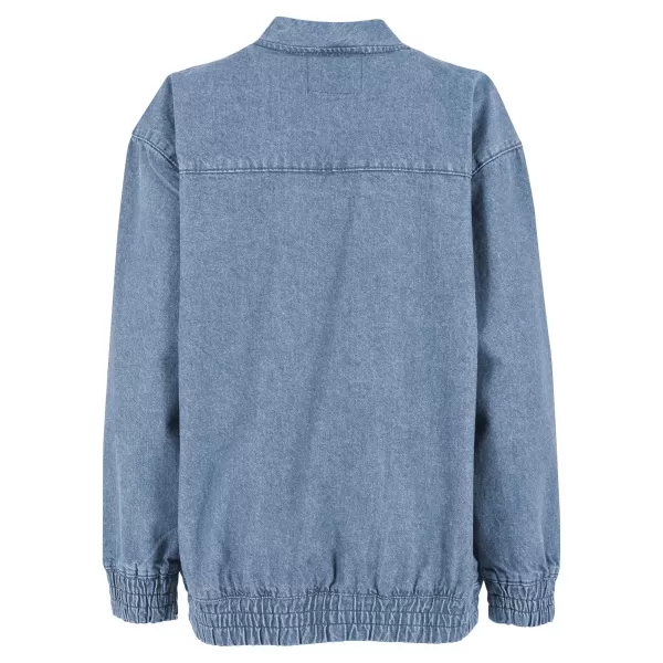  Dámská bunda URBAN CLASSICS TB7131 NEW LIGHT  BLUE DIRTY WASHED 