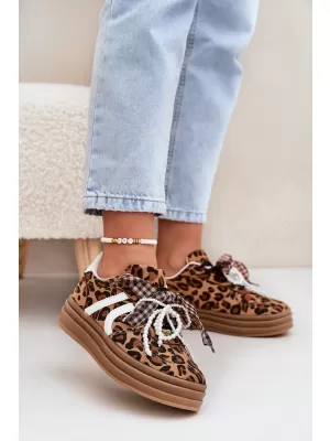 Dámské tenisky BOTO VINNESS 36212 LEOPARD