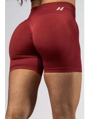NEBBIA High-waist push-up šortky POWER 893 RED