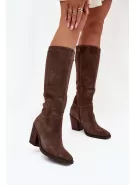 Dámské kozačky BOTO LISSARA 38607 KHAKI