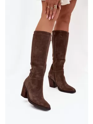 Dámské kozačky BOTO LISSARA 38607 KHAKI