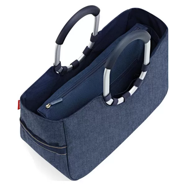  Taška Reisenthel Loopshopper M HERRINGBONE DARK BLUE 