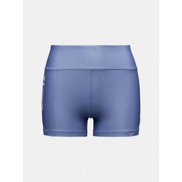  Dámské kompresní šortky UNDER ARMOUR  HG ISO CHILL SHORTY FIALOVÁ 
