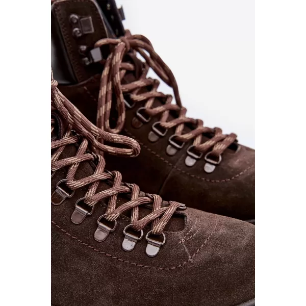  Pánské boty BIG STAR OO174644 BROWN/BEIGE 