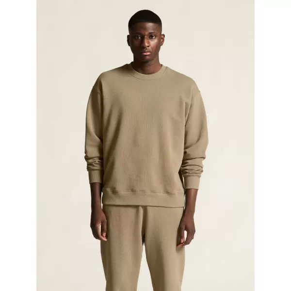  Pánská těžká mikina CRAFT Corp. Frequent Sweatshirt M ŠEDOBÉŽOVÁ 