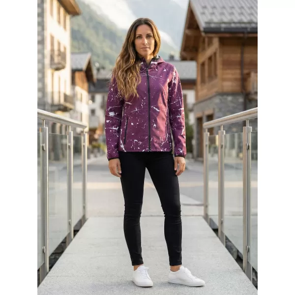  Dámská softshellová bunda premium ALTISPORT VOJ/ALW034JACK01 FUCHSIOVÁ 