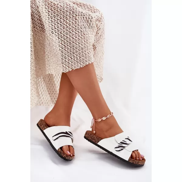  Dámské pantofle BOTO BAYLIN 37785 WHITE 
