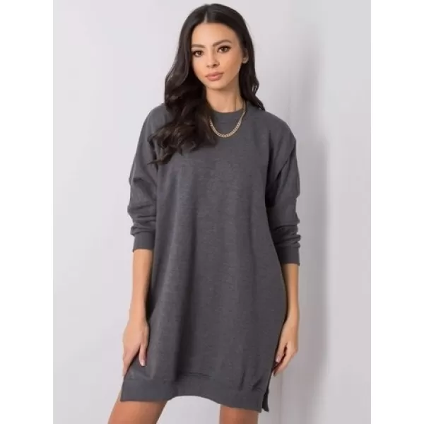  Dámské šaty RELEVANCE RV-SK-6019.67 DARK GREY 