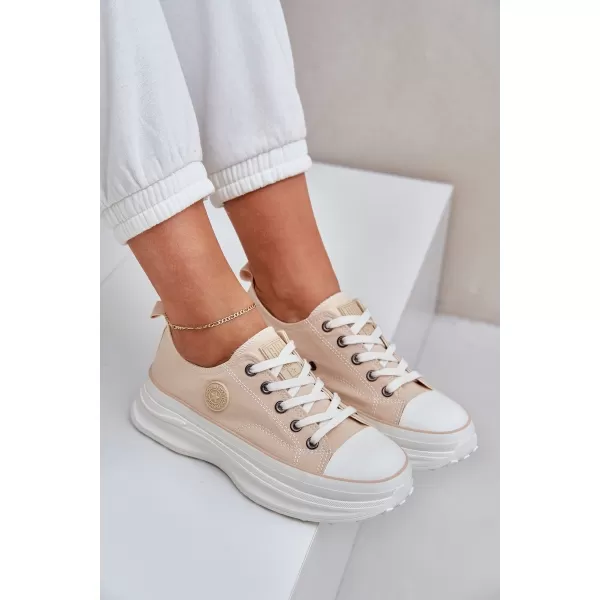 Dámské tenisky BIG STAR NN274127 BEIGE 