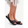 Dámské sandály S.BARSKI KV51-079 BLACK