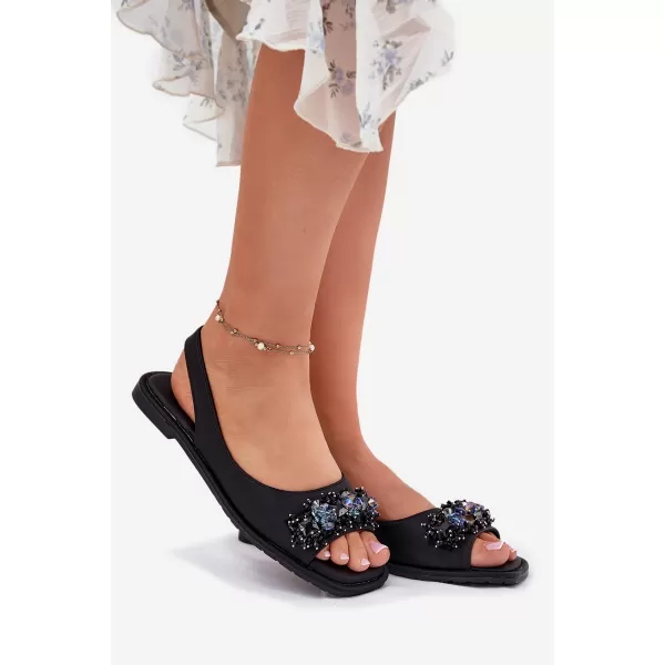  Dámské sandály S.BARSKI KV51-079 BLACK 
