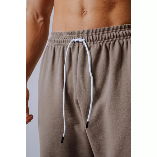  NEBBIA Relaxed fit tepláky POWER 904 LIGHT BROWN ASH 