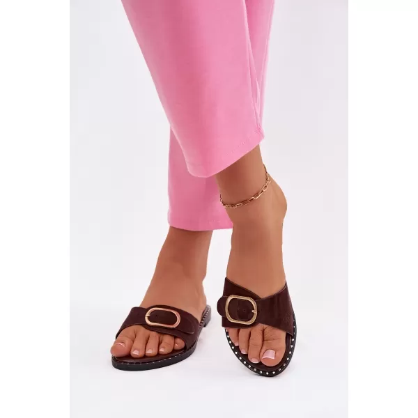  Dámské pantofle BOTO SELIVELLE 41578 BROWN 