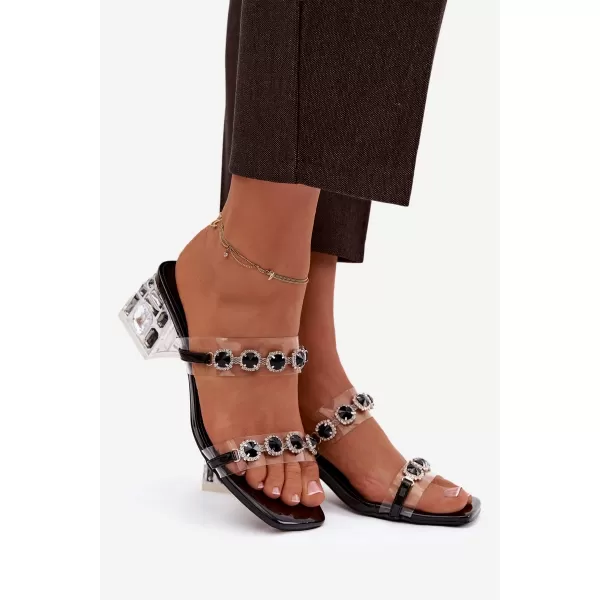  Dámské pantofle D&A MR1037-02 BLACK 