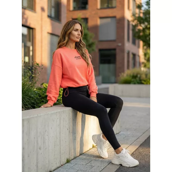  Dámská tepláková souprava ASZMI STYLE ORANŽOVÁ 