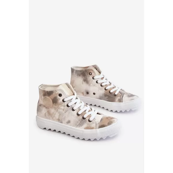  Dámské tenisky BIG STAR LL274047 WHITE/OLIVE 