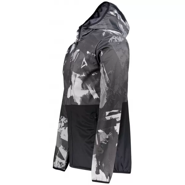  Pánská softshellová bunda premium ALTISPORT VOJ/ALM125JACK01 MASKAC/BLK 