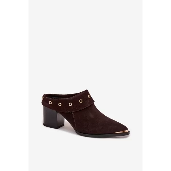  Dámské boty D&A CR61-3059 BROWN 