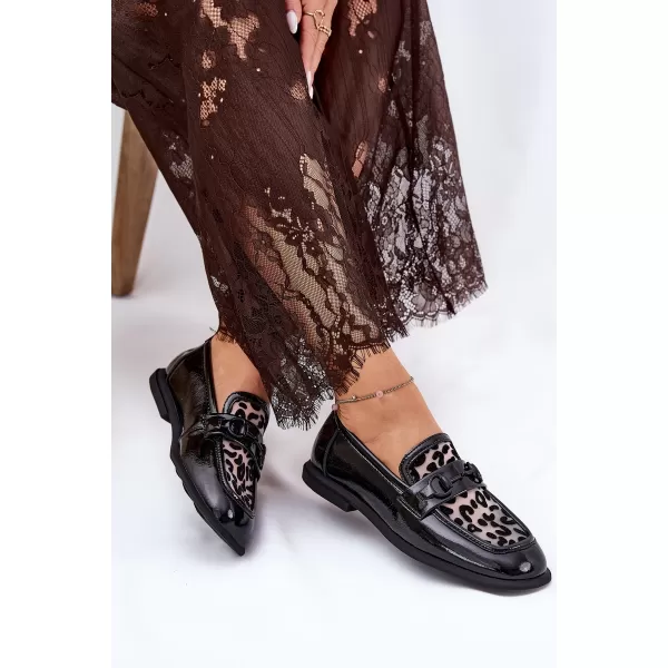  Dámské mokasíny VINCEZA 31931 BLACK 