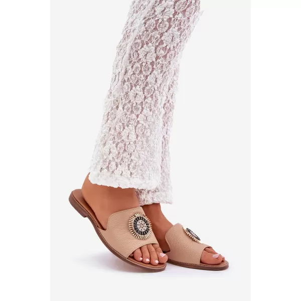  Dámské pantofle BOTO O 35304 BROWN 
