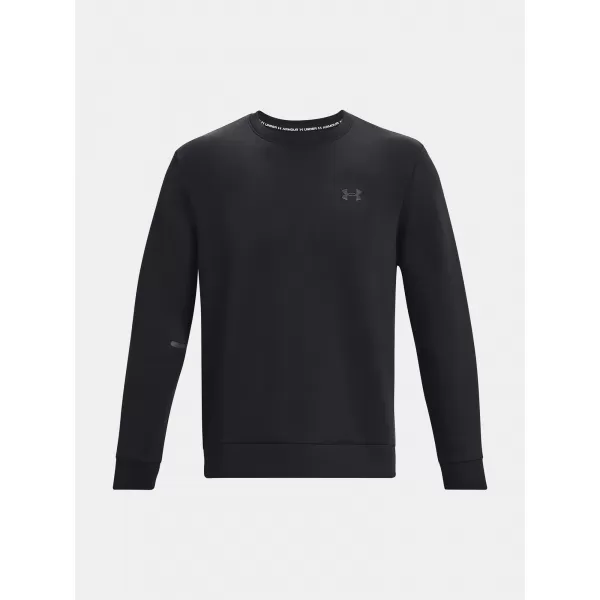  Pánská mikina UNDER ARMOUR UA UNSTOPPABLE FLC CREW 1381688-001 ČERNÁ 