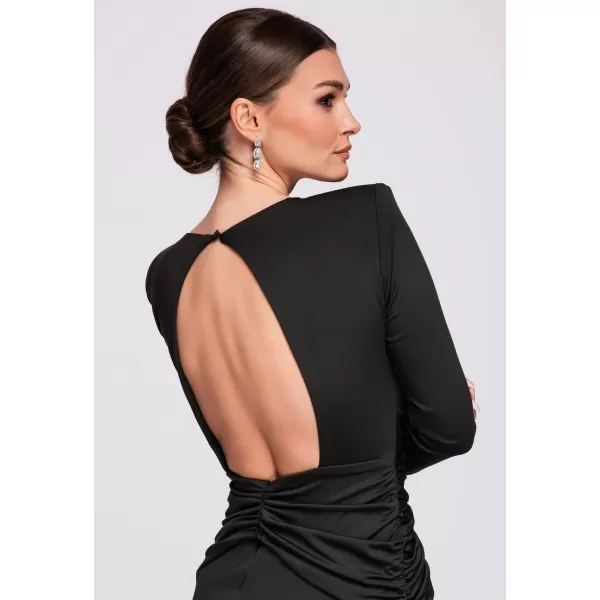  Dámské šaty LARICA LA-OM-DLR272 BLACK 