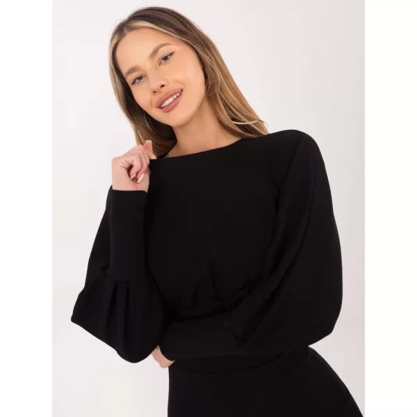  Dámské šaty RUE PARIS RV-SK-6079.65 NOIRE 
