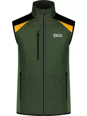 Pánská sportovní vesta NORDBLANC CREVICE NBWJM8331 ZELENÁ