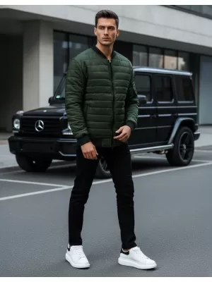 Pánská bunda DSTREET ZELENÁ