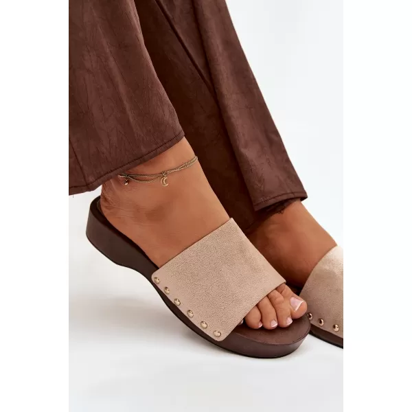  Dámské pantofle BOTO FERINNA 41222 KHAKI 