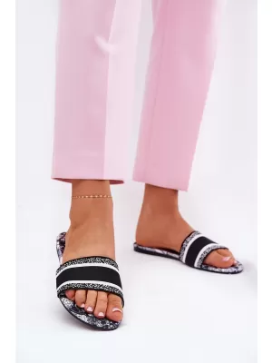 Dámské pantofle BOTO LEYSI 36380 BLACK