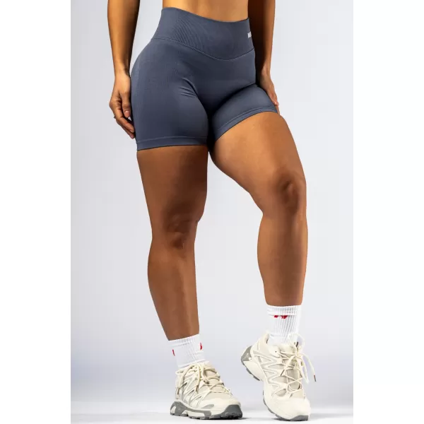  NEBBIA High-waist push-up šortky POWER 893 GREY 