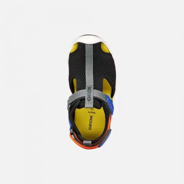  Chlapecké sandály GEOX WADER J1530A00014C0038 ČERNÁ 