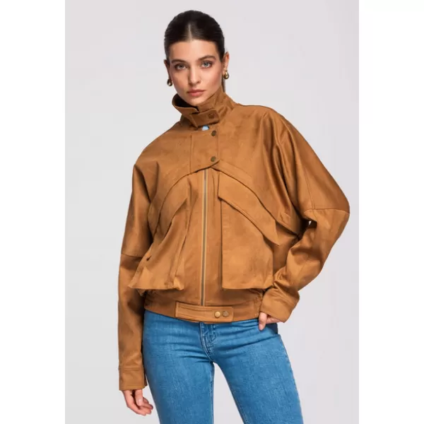  Dámská bunda LARICA OW-JAFL-0122 CAMEL 