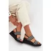 Dámské sandály D&A CR61-3067 BLACK