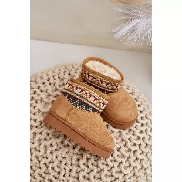  Dětské boty BOTO MIRIRAE 34582 CAMEL 