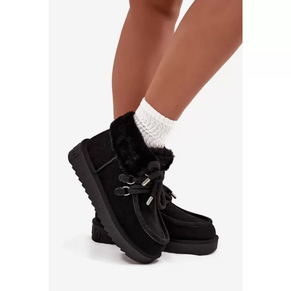  Dámské sněhule D.FRANKLIN DFSH375006 BLACK 