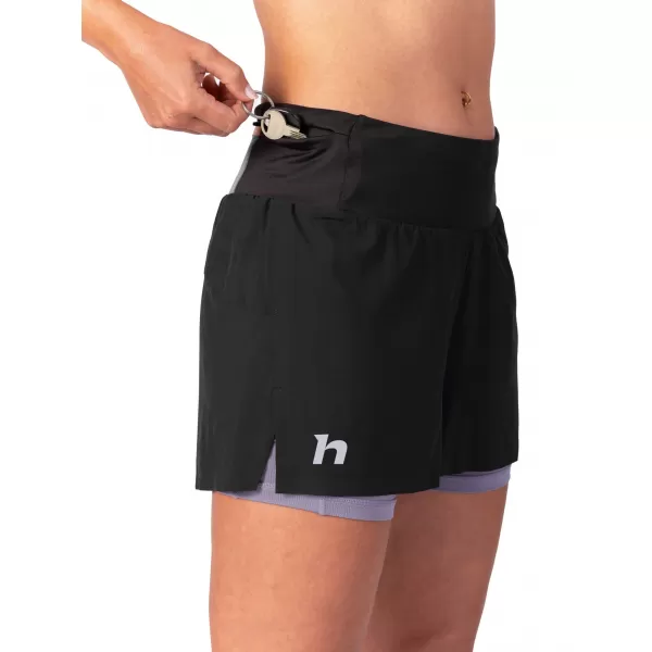  Dámské kraťasy HANNAH TISH SHORTS ANTHRACITE 